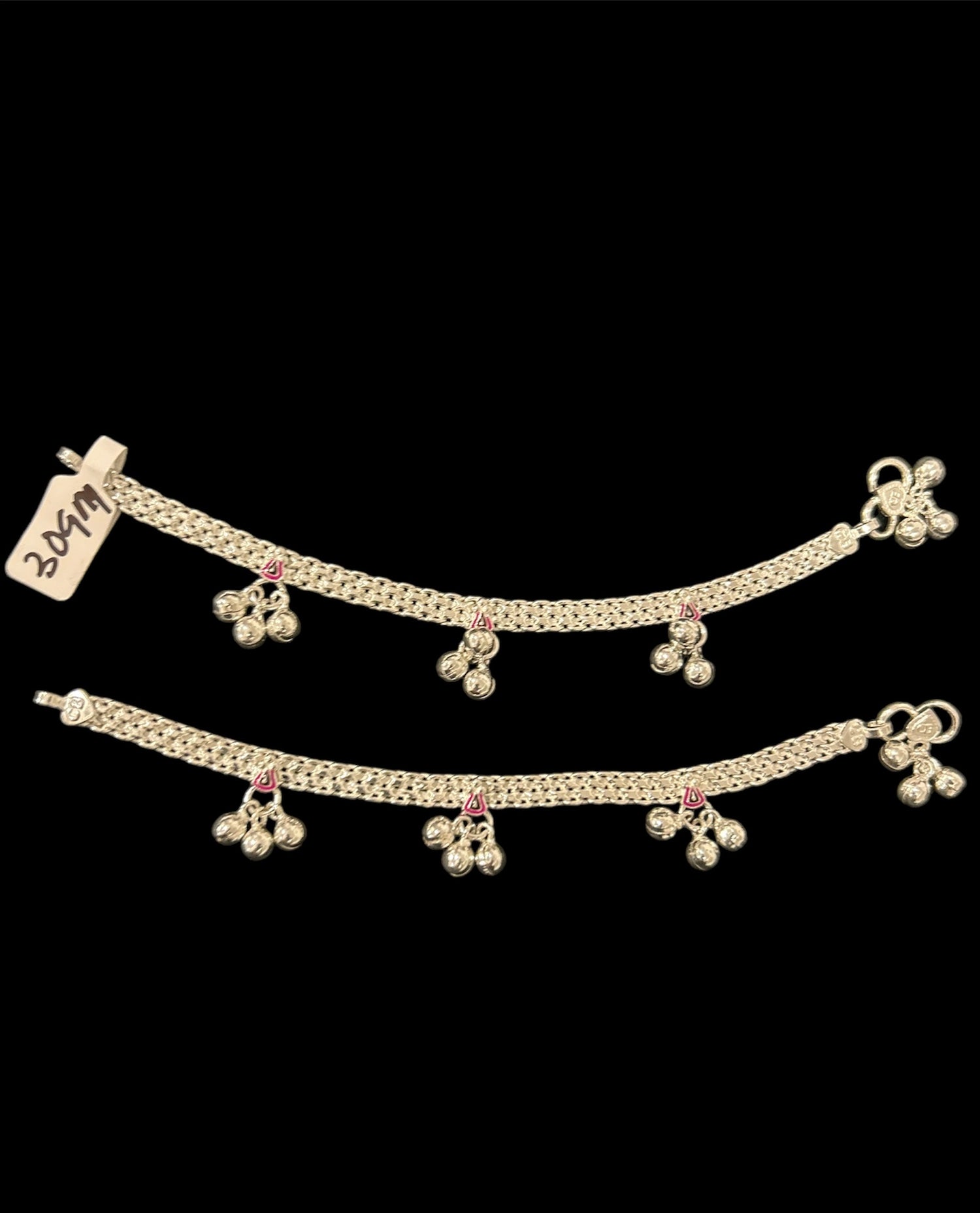 Silver Baby Anklets