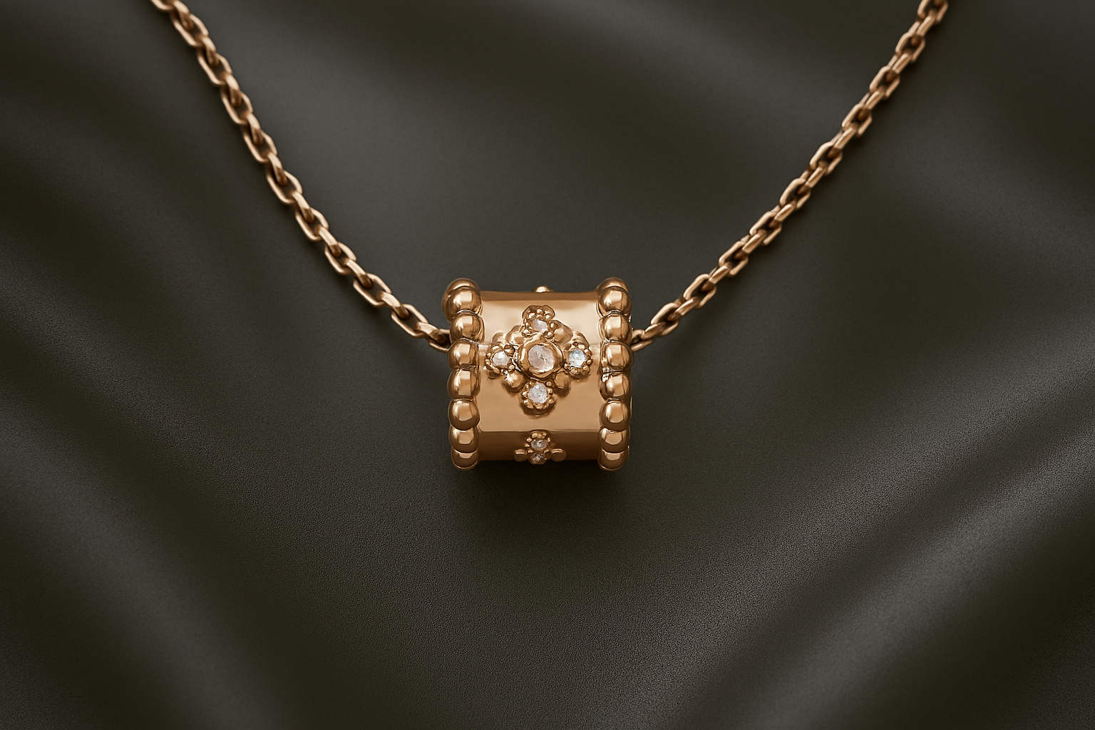 Golden Orbit Pendant