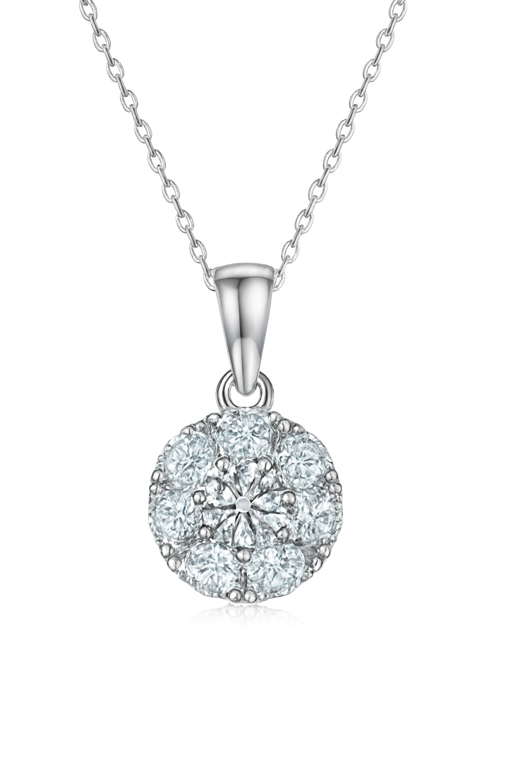Diamond Pendant (XH2O0-1CT)