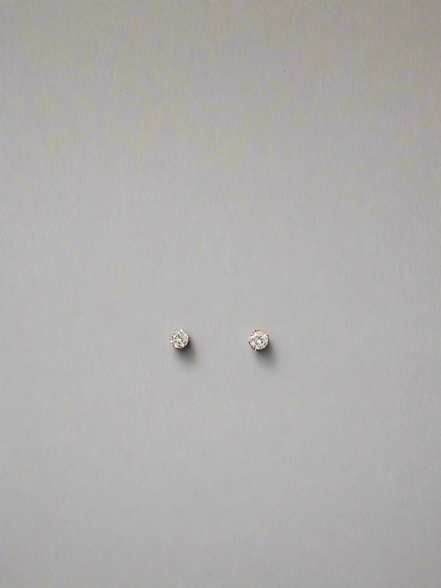 Round Shaped Mid-Size Earrings