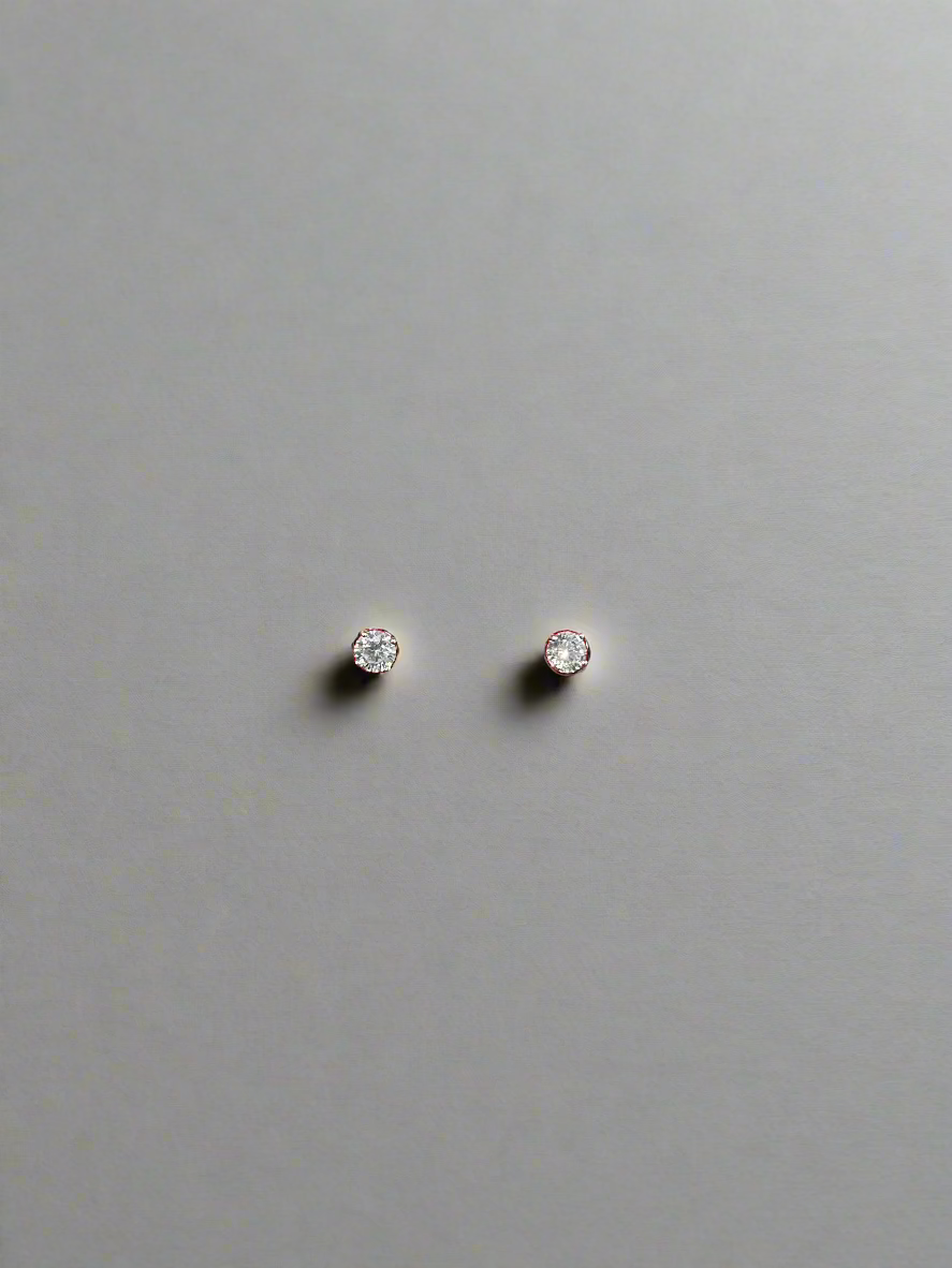 Round Shaped Mid-Size Earrings