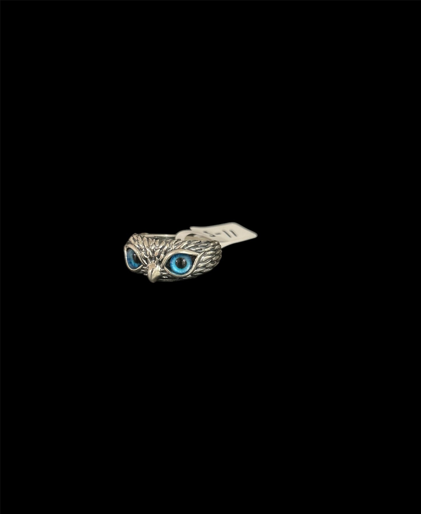 Owl Ring For Men in 925 Silver