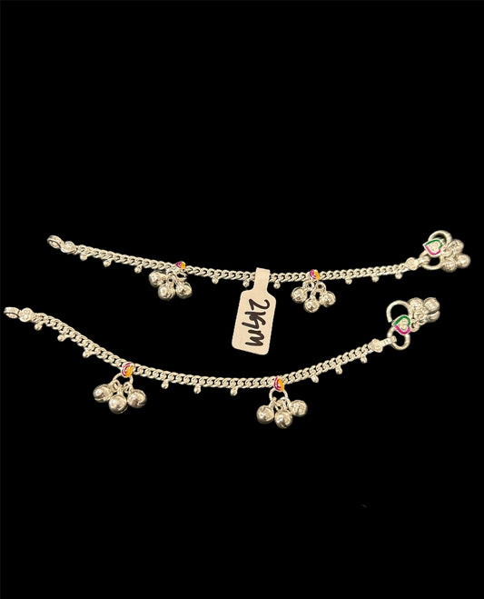 Silver Baby Anklets