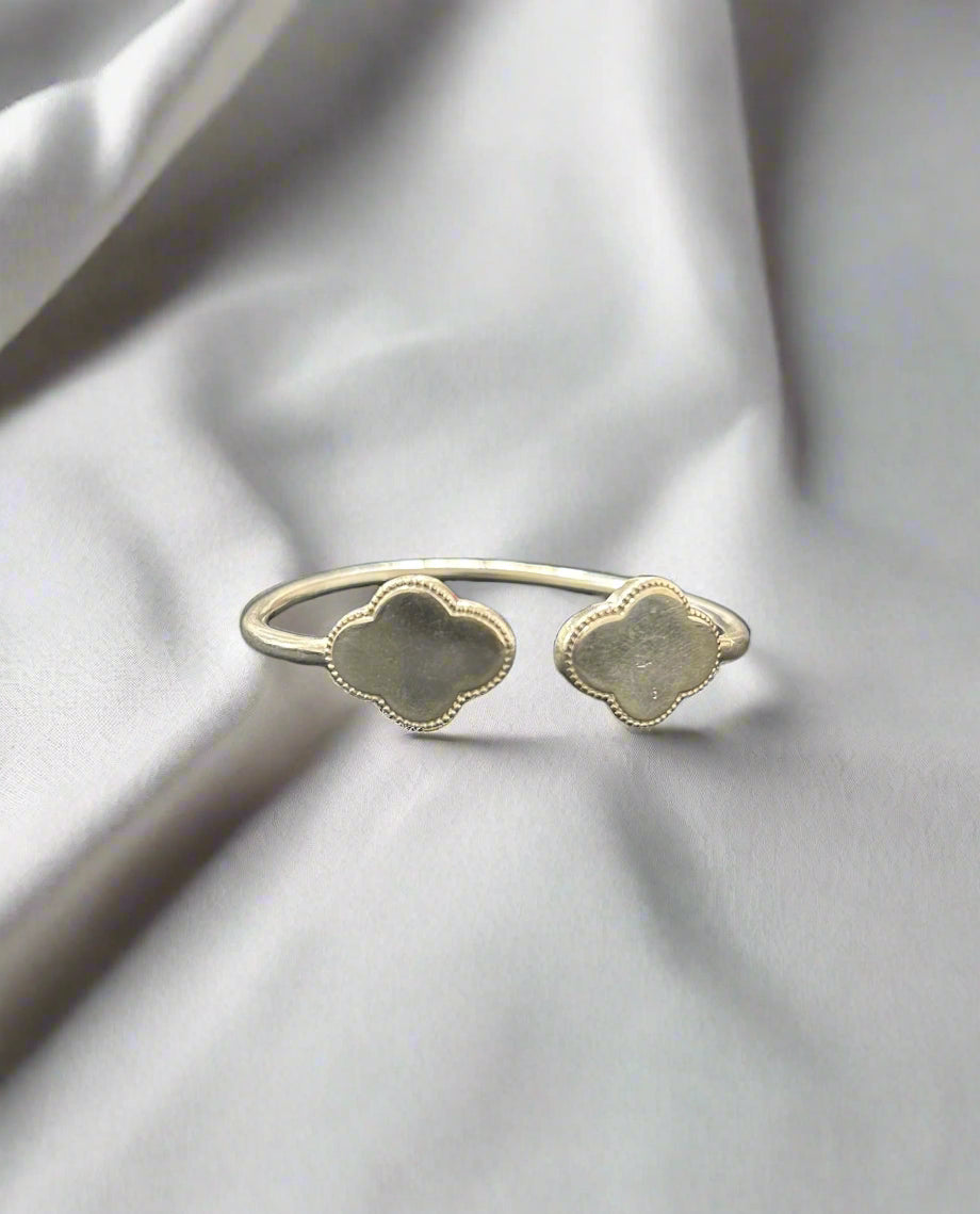 Van- Cleef Style Bracelet( Pure Silver 999)