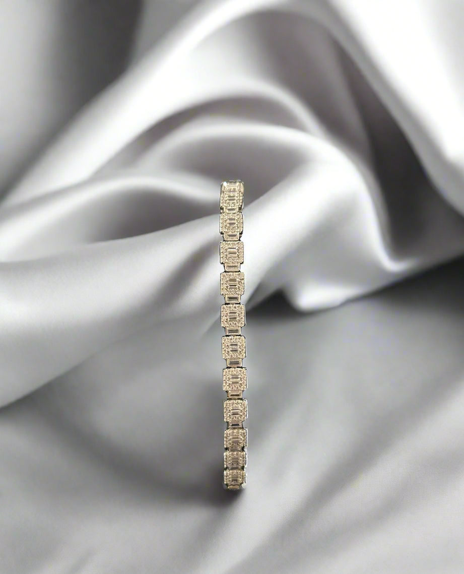 Sterling Silver Bracelet For Girls (GB201)