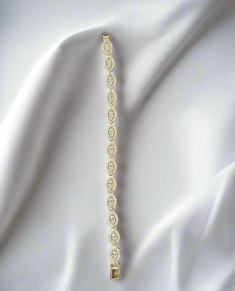 Sterling Silver Bracelet For Girls (GB202)