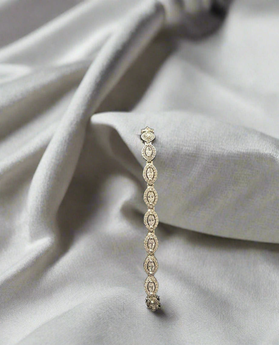Sterling Silver Bracelet For Girls (GB202)