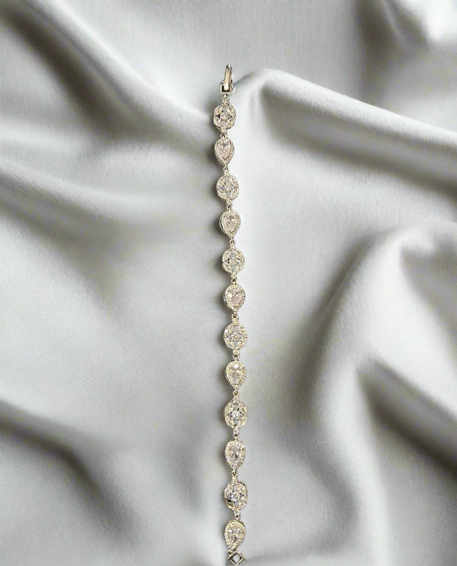 Sterling Silver Bracelet For Girls (GB204)