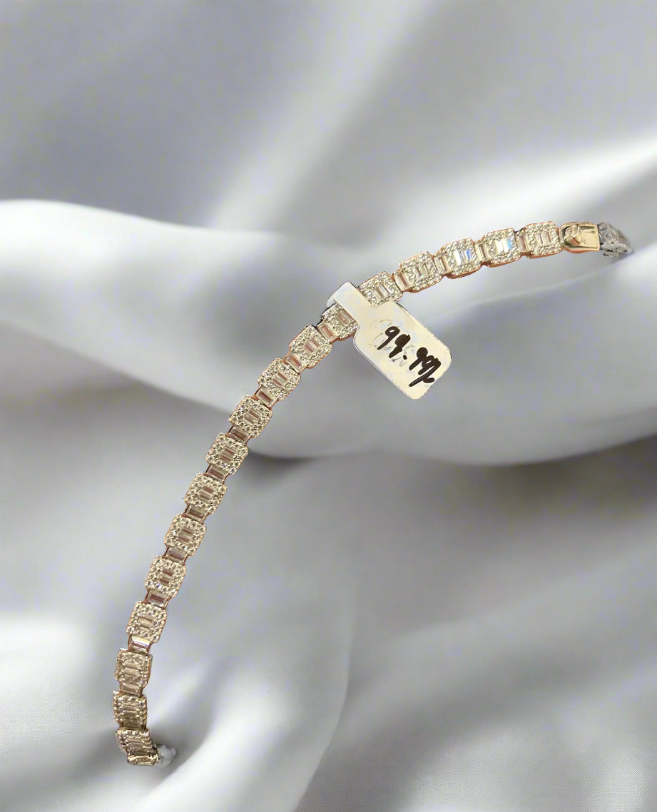 Sterling Silver Bracelet For Girls (GB201)