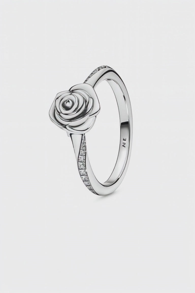 Rose-Shaped Ring